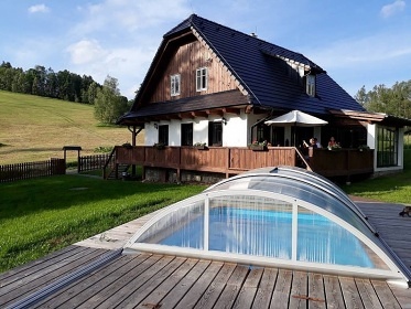 Chalupa Pekaov - bazn, sauna a vivka