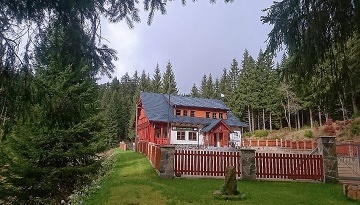 Horsk chata Jezrko - Jchymov - Krun hory