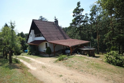 Chata s baznem Doubrava - ubytovn Orlk